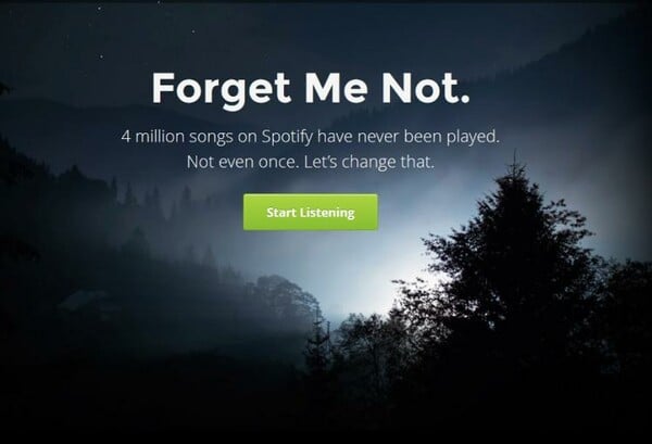 To Forgotify παρουσιάζει τα 'ξεχασμένα' τραγούδια του Spotify