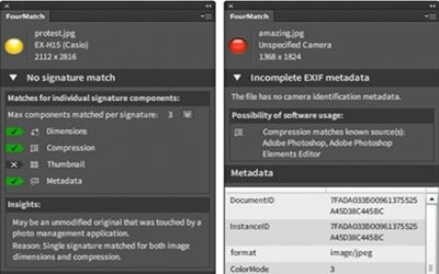 Το FourΜatch ανιχνεύει τις επεξεργασμένες φωτογραφίες