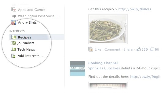 Interest Lists, η νέα λειτουργία του Facebook