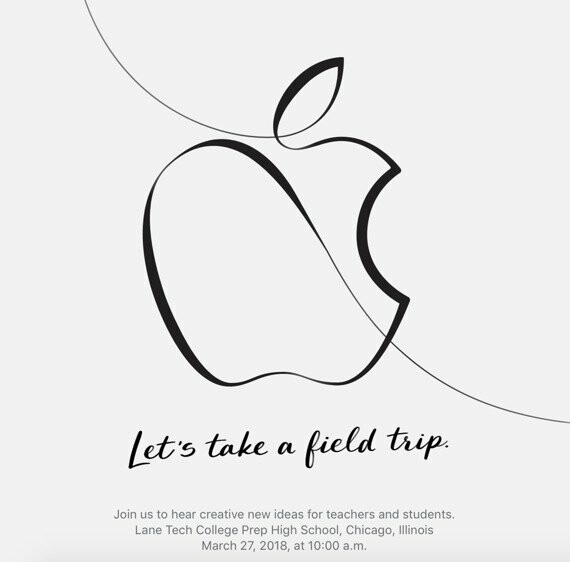 Ανακοινώθηκε το πρώτο event της Apple για το 2018