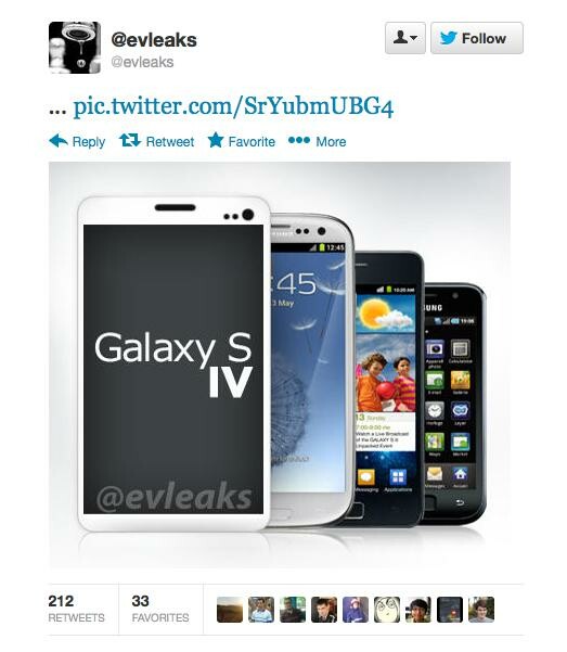 Διέρρευσαν φωτογραφίες του νέου Samsung Galaxy S IV