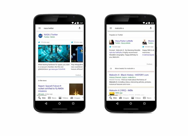 Συνεργασία Twitter - Google εμφανίζει tweets στα αποτελέσματα αναζήτησης