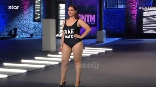 H Ειρήνη, τo πρώτο πραγματικό plus sized μοντέλο στο Next Top Model ενθουσίασε