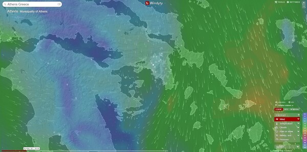 Κάποιος έφτιαξε έναν διαδραστικό παγκόσμιο χάρτη των ανέμων και έχει ενδιαφέρον