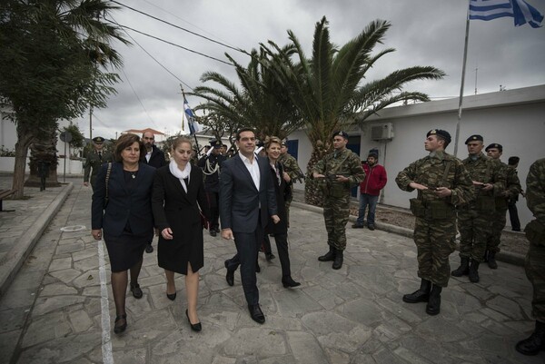 H 28η του Τσίπρα με τον Ιερώνυμο στον Άγιο Ευστράτιο