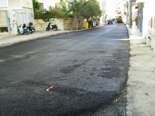 Ρέθυμνο: Ολοκληρώθηκε η ασφαλτόστρωση του δρόμου που έγινε viral