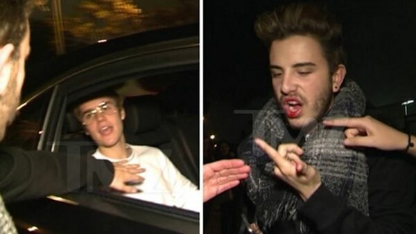 O Justin Bieber έριξε γροθιά στο πρόσωπο θαυμαστή του επειδή αισθάνθηκε απειλή