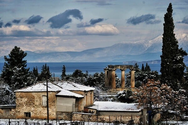 Τοπικές χιονοπτώσεις, καταιγίδες και παγετός