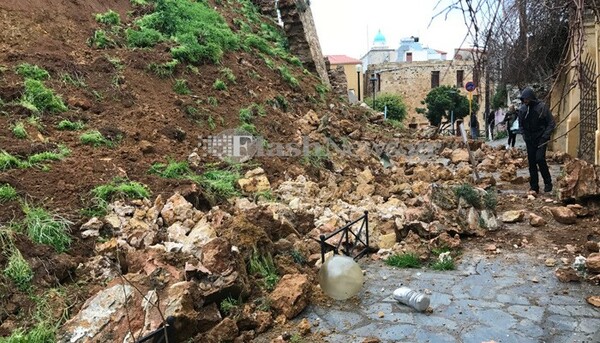 Κατέρρευσε ενετικό μνημείο στην παλιά πόλη στα Χανιά