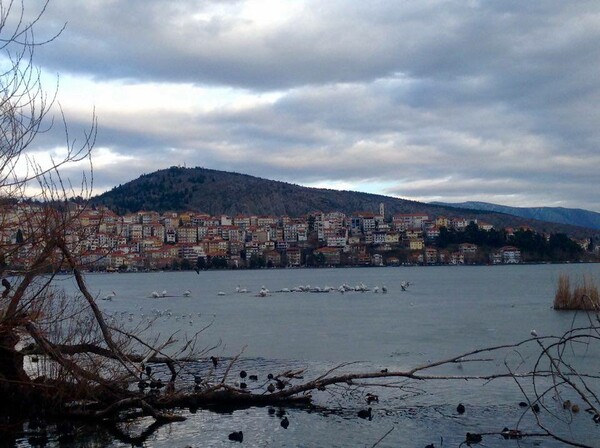 Πάγωσαν οι λίμνες Καστοριάς και Χειμαδίτιδας