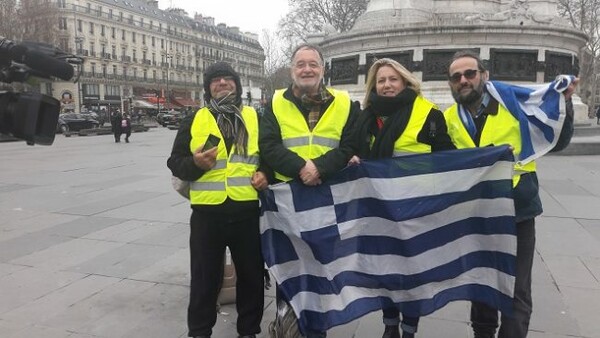 Στο Παρίσι για τα «κίτρινα γιλέκα» ο Παναγιώτης Λαφαζάνης