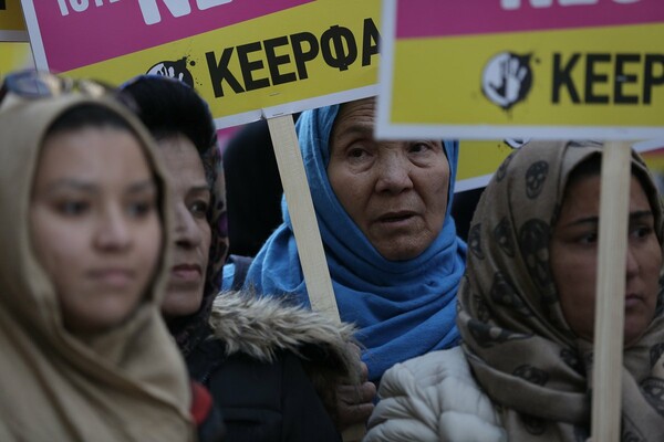 Aντιρατσιστική-αντιφασιστική πορεία στο κέντρο της Αθήνας