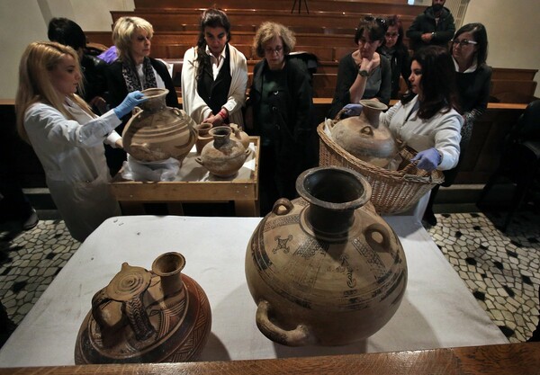 Αριστουργήματα του 12ου και 13ου αιώνα π.Χ. μεταξύ των αρχαιοτήτων που μεταφέρθηκαν στο Εθνικό Αρχαιολογικό Μουσείο