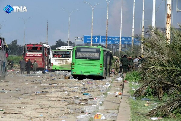 Συρία: Τουλάχιστον 43 νεκροί και δεκάδες τραυματίες από έκρηξη σε λεωφορεία με αμάχους