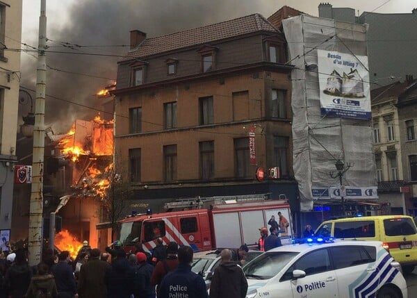 Σε ατύχημα οφείλεται η χθεσινή έκρηξη στις Βρυξέλλες - Νεκρός ένας άνδρας