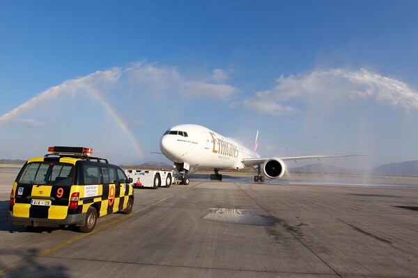 Η Emirates εγκαινίασε τη νέα πτήση προς Νέα Υόρκη μέσω Αθήνας