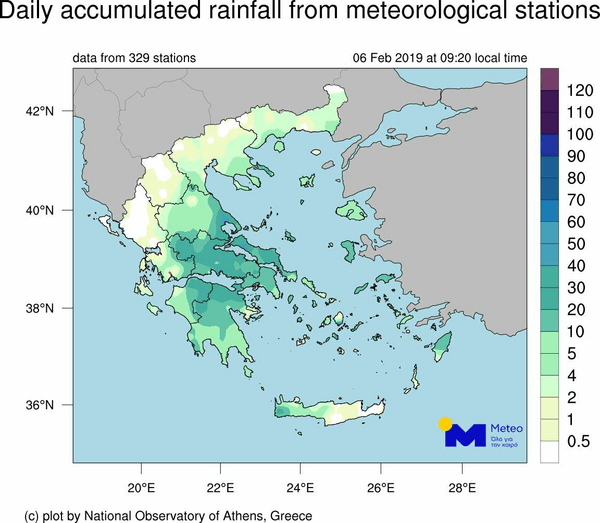 Νεότερα για την κακοκαιρία - Ποιες περιοχές επηρεάζει τις επόμενες ώρες