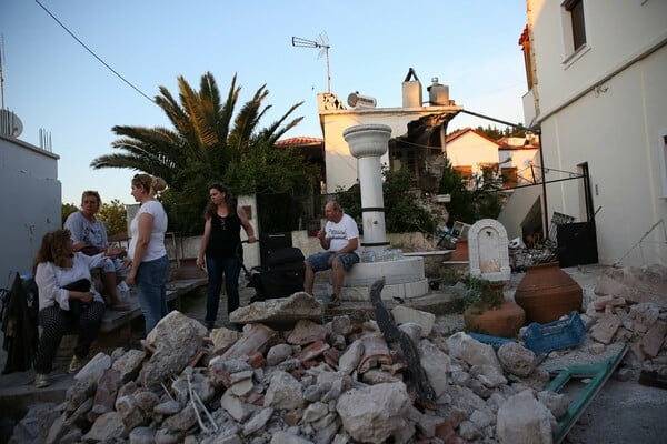 Μυτιλήνη: Εκκενώθηκε το χωριό Βρισά - Συνεχείς μετασεισμοί