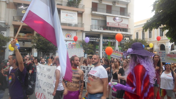 Tο Pride της Πάτρας: Η παρέλαση κατά της ομοφοβίας των διακρίσεων και της καταπίεσης - ΦΩΤΟΓΡΑΦΙΕΣ