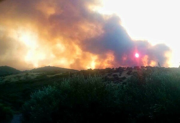 Καλύτερη η κατάσταση στα Κύθηρα - Δεν υπάρχει ενεργό μέτωπο