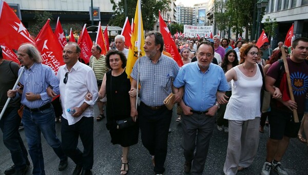 Η ΛΑΕ καλεί σε διαμαρτυρία αύριο για την επίσκεψη Μακρόν