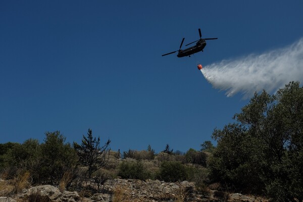 38 νέες πυρκαγιές εκδηλώθηκαν το τελευταίο 24ωρο σε όλη την Ελλάδα