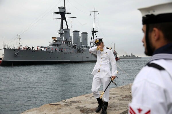 Κυβερνήτης του Αβέρωφ: Νιώσαμε ότι το πλοίο ξύπνησε και ξαναέζησε ένδοξες στιγμές