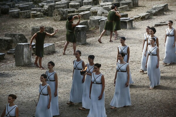 Αρχαία Ολυμπία: Η αφή της Ολυμπιακής Φλόγας