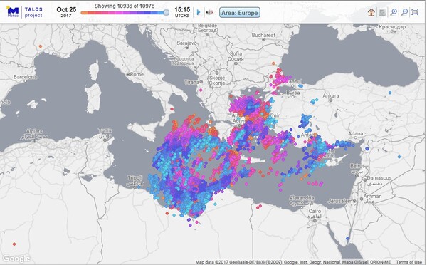 Σχεδόν 11.000 κεραυνούς προκάλεσε ο «Δαίδαλος» - Δείτε το εντυπωσιακό timelapse από την Αθήνα