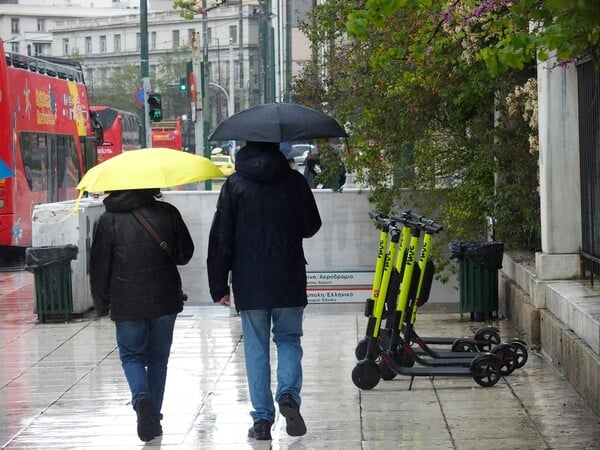 Βροχερός ο καιρός σε αρκετές περιοχές της χώρας