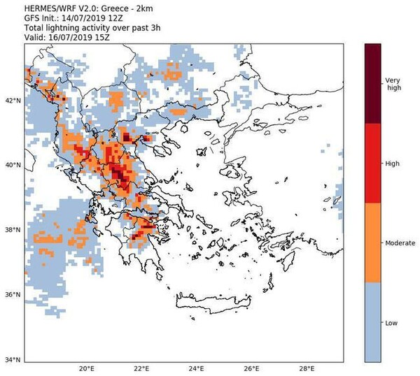 ΕΜΥ: Έκτακτο δελτίο επιδείνωσης καιρού - Έρχονται ισχυρές βροχές και καταιγίδες