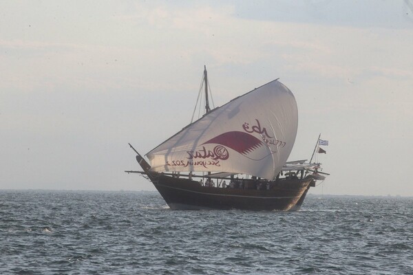 Το πλοίο Fath el Kheir του Κατάρ - Ένα εντυπωσιακό παραδοσιακό ξύλινο σκάφος στη Θεσσαλονίκη