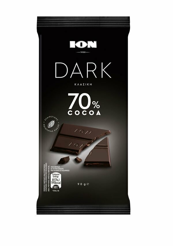 Dark 70% Cocoa: Νέα γεύση από την σειρά ΙΟΝ Dark