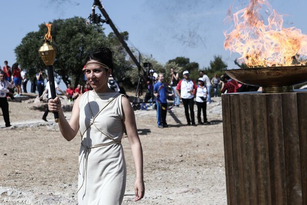 Άναψε στην Πνύκα η Φλόγα των Special Olympics 2015