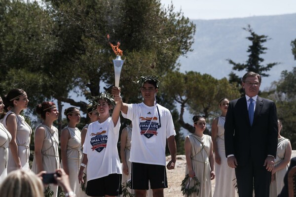 Άναψε στην Πνύκα η Φλόγα των Special Olympics 2015