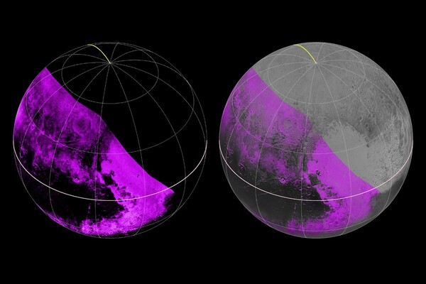 Νέες έγχρωμες εικόνες του Πλούτωνα αποκαλύπτουν παράξενη επιφάνεια παρόμοια με δέρμα φιδιού