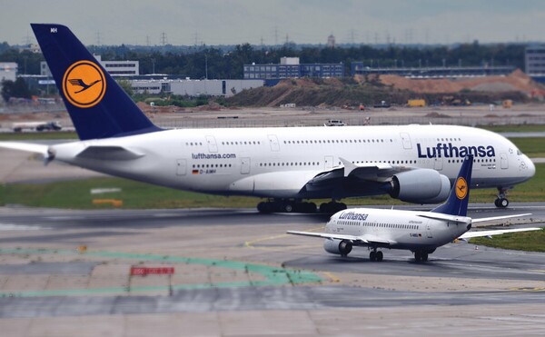 Ακυρώνονται 110 πτήσεις της Lufthansa λόγω απεργίας