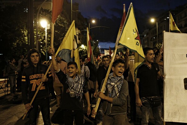 Και στην Αθήνα διαδήλωση και πορεία για το μακελειό στην Τουρκία