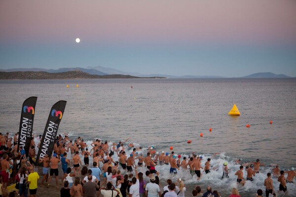 FULL MOON AQUATHLON στο Σχινιά