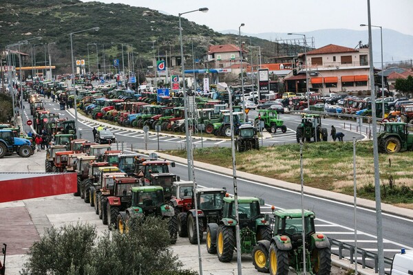 Κλειστά σήμερα τα Τέμπη λόγω της κινητοποίησης των αγροτών