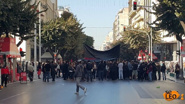 Ένταση και στη Θεσσαλονίκη