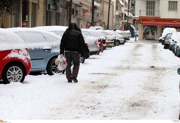 Προβλήματα από την κακοκαιρία και τα χιόνια σε Δομοκό, Καρπενήσι, Μακεδονία