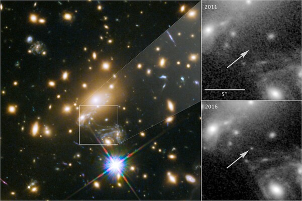 Το Hubble φωτογράφισε τον «Ίκαρο», το πιο μακρινό άστρο που έχει παρατηρηθεί μέχρι σήμερα