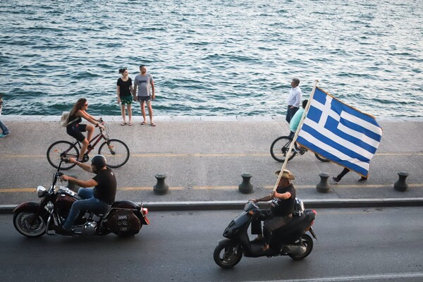 Πορεία με μοτοσικλέτες για την Μακεδονία στη Θεσσαλονίκη