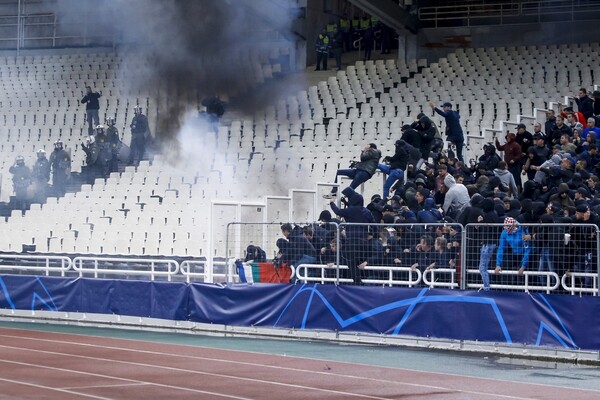 Σοβαρά επεισόδια σε OAKA και Γκάζι πριν τον αγώνα ΑΕΚ- Άγιαξ