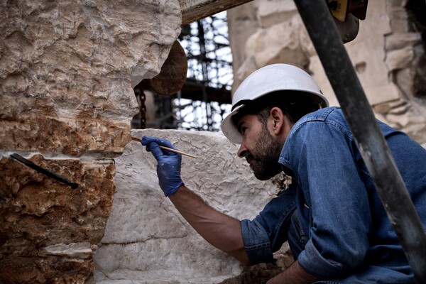 Η αποκατάσταση του Παρθενώνα - Εντυπωσιακές φωτογραφίες από τις εργασίες στην Ακρόπολη