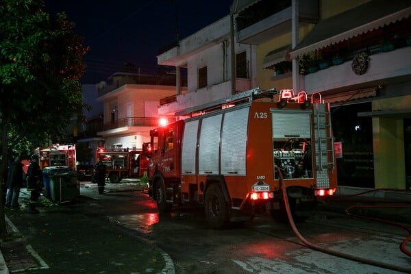 Μυτιλήνη: Φωτιά κοντά σε δομή φιλοξενίας προσφύγων