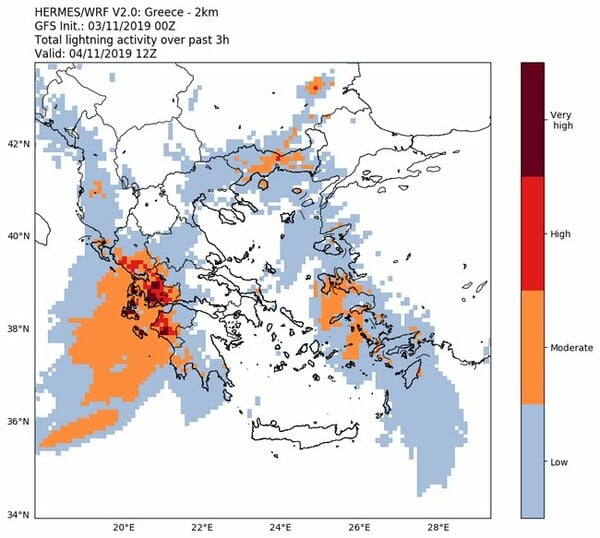 Καιρός: Βροχές, καταιγίδες και έκτακτο δελτίο επιδείνωσης από την ΕΜΥ σε ισχύ