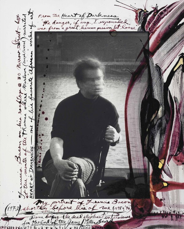 H εκρηκτική συνάντηση του Francis Bacon με τον Peter Beard