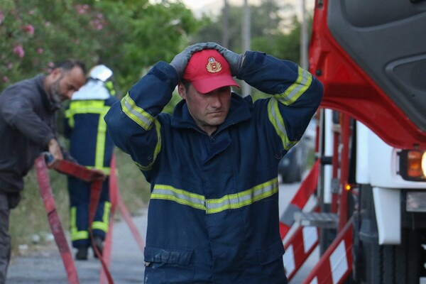 Φωτιά σε εργοστάσιο ανακύκλωσης στον Ασπρόπυργο